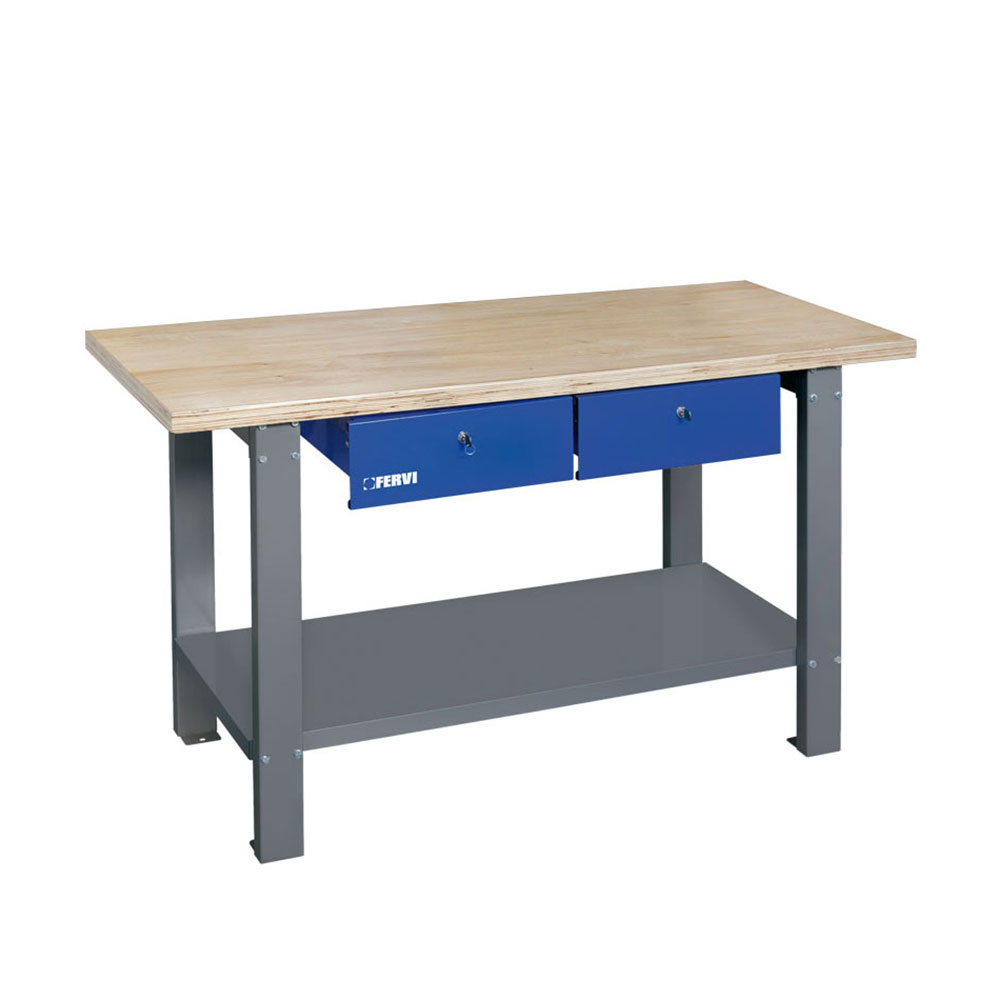 FERVI radionički stol sa dvije ladice 350kg 1.500x640x865 mm B02215-FRV
