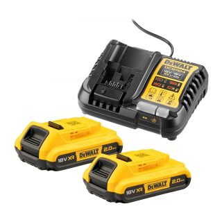 DEWALT aku set DCB1104D2-QW XR 2xAku 18V 2,0Ah 1xpunjač