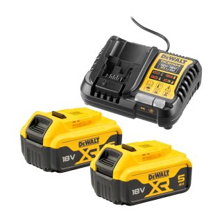 DEWALT aku set DCB1104P2-QW XR 2xAku 18V 5,0Ah 1xpunjač