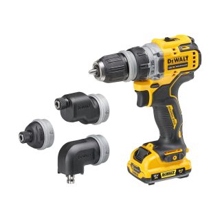 DEWALT aku udarna bušilica-odvijač DCD703L2T-QW XR 2xAku 18V 3,0Ah kovčeg