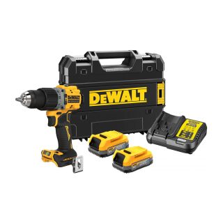 DEWALT aku udarna bušilica-odvijač DCD805E2T-QW XR 2xAku 18V 1,7Ah kovčeg