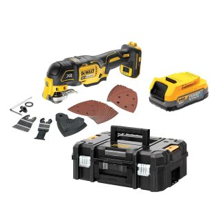 DEWALT aku višenamjenski alat DCS356E1T-XJ XR 18V 1,7Ah kovčeg