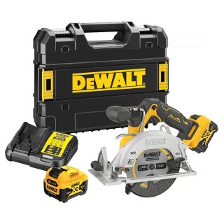 DEWALT aku kružna pila DCS512P2-QW XR 2xAku 12V 5,0Ah kovčeg