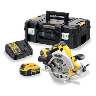 DEWALT aku kružna pila DCS570P2-QW XR 2xAku 18V 5,0Ah kovčeg