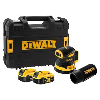 DEWALT aku ekscentrična brusilica DCW210P2-QW XR 2xAku 18V 5,0Ah kovčeg