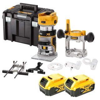 DEWALT aku glodalica DCW604P2-QW XR 2xAku 18V 5,0Ah kovčeg