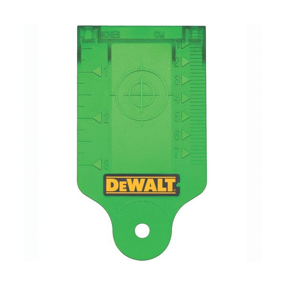 DEWALT ciljna ploča za zelenu lasersku zraku DE0730G-XJ