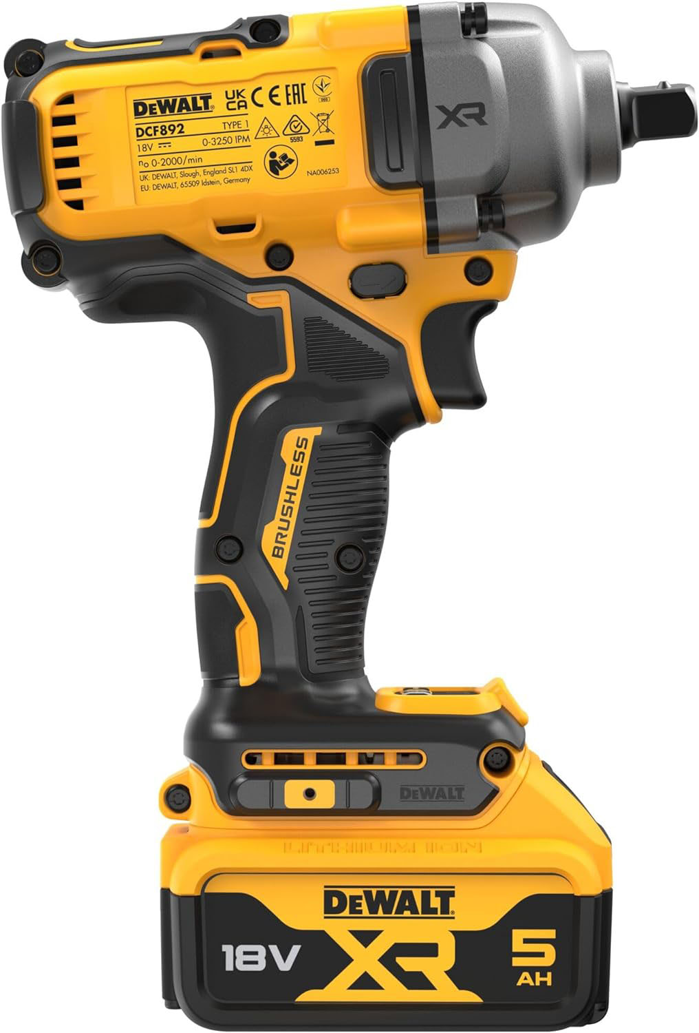 DEWALT aku udarni odvijač DCF892P2T-QW XR 2xAku 18V 5,0Ah kovčeg - Slika 2