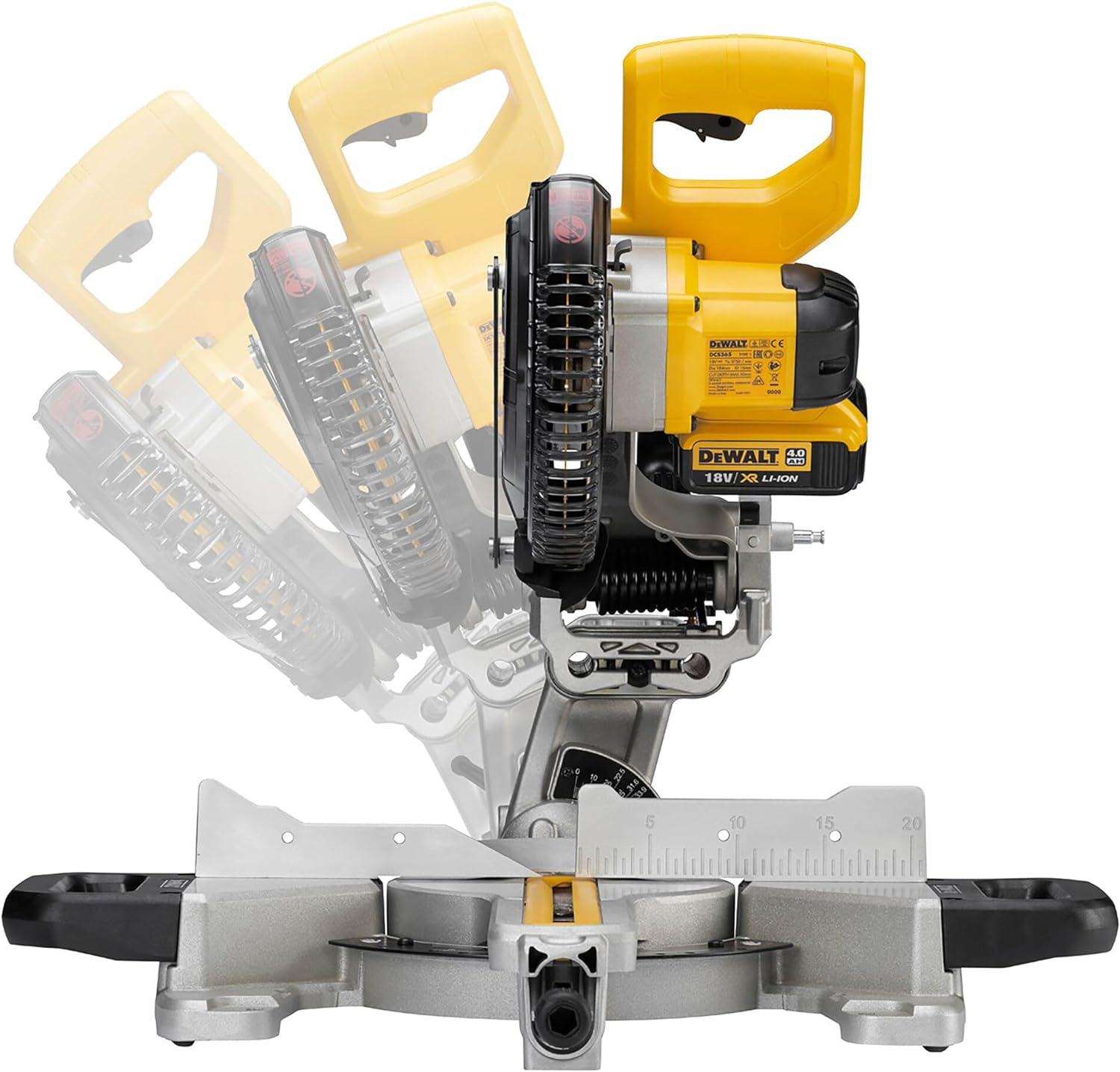 DEWALT aku preklopna pila DCS365N-XJ XR 18V bez baterije - Slika 2