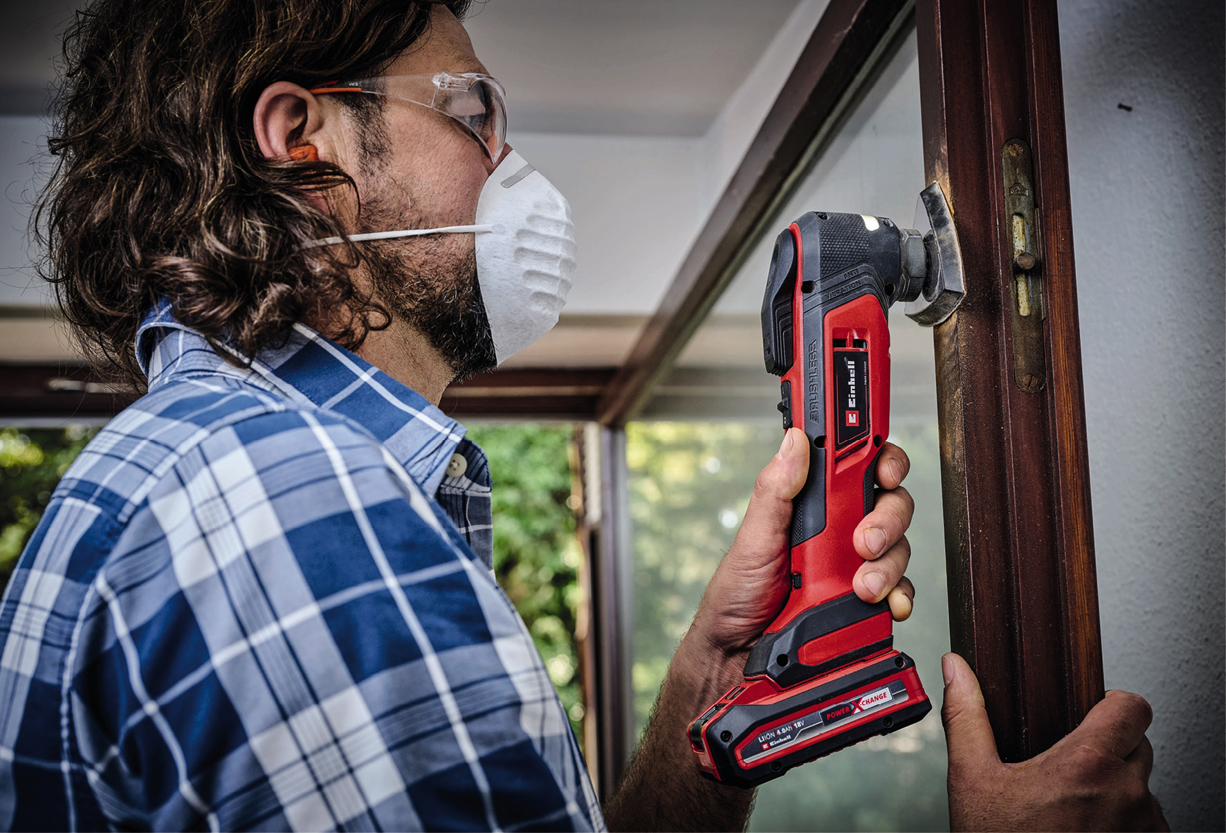 EINHELL PROFESSIONAL aku višenamjenska pila TP-MG 18 Li BL PXC 18V bez baterije - Slika 7