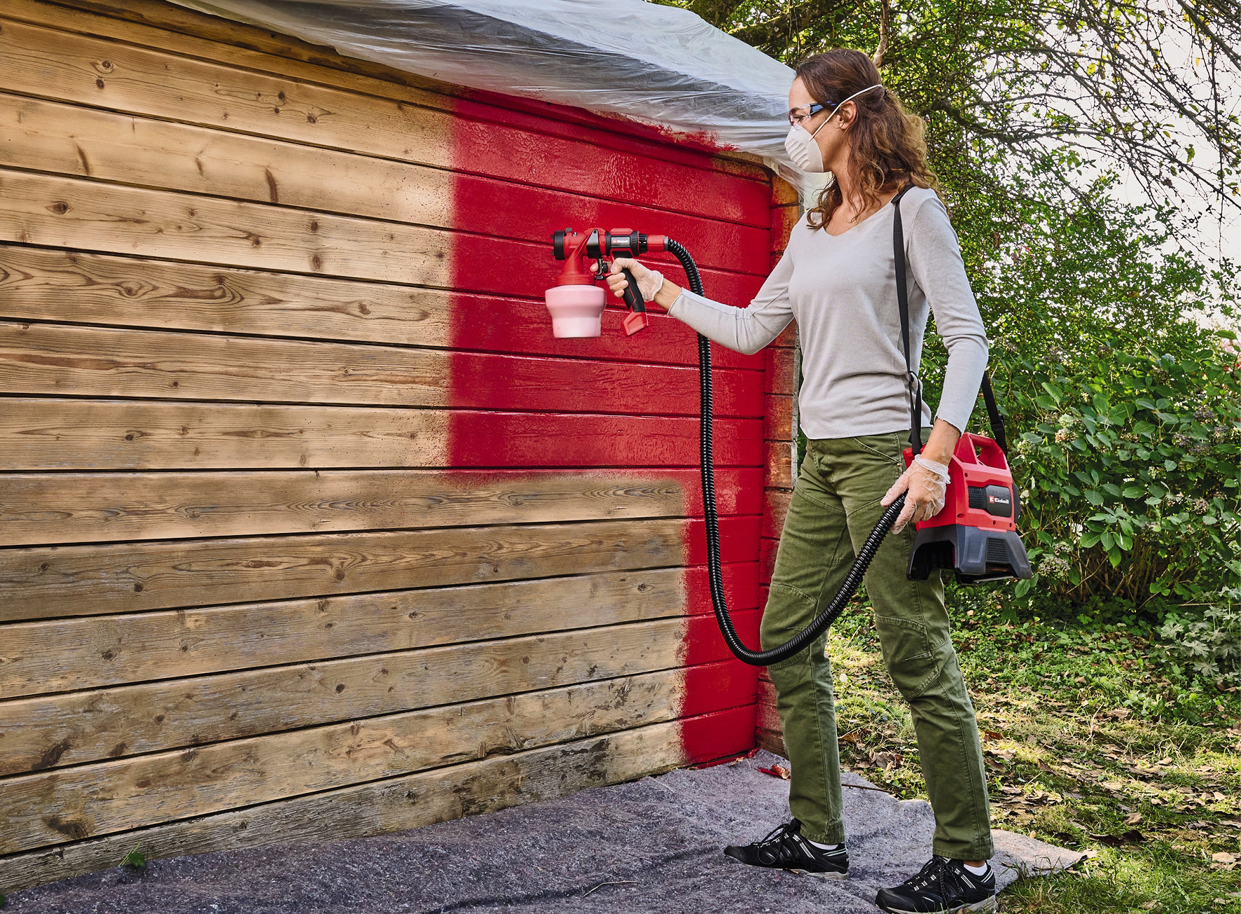 EINHELL aku sistem za prskanje boje TE-SY 18/90 Li PXC 18V bez baterije - Slika 7
