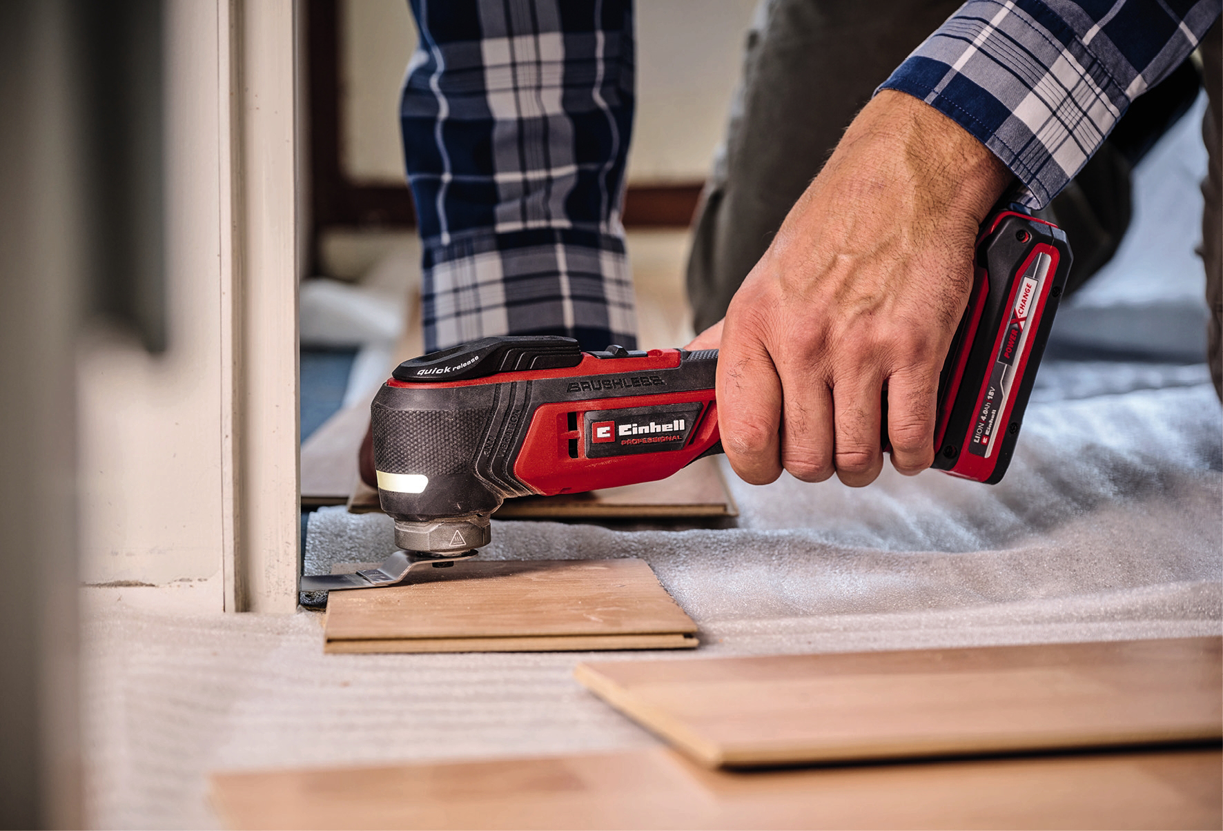 EINHELL PROFESSIONAL aku višenamjenska pila TP-MG 18 Li BL PXC 18V bez baterije - Slika 8