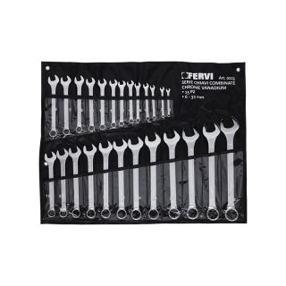 FERVI set viljuškasto-okastih ključeva 6-32 mm 25 dj. 0223-FRV