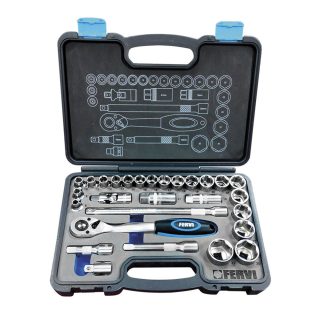 FERVI set nasadnih ključeva 1/2" 28 dj. S328-FRV