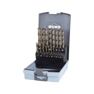 RUKO set svrdala za metal 1-10 mm, 19 dj. 215214RO-RUK