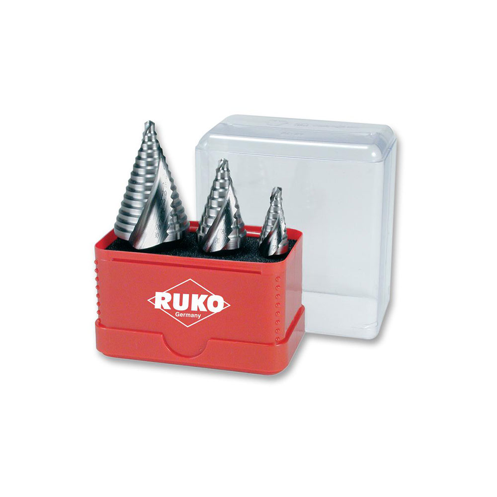RUKO set stepenastih svrdala 12, 20, 30 mm, 3 dj. A101038-RUK