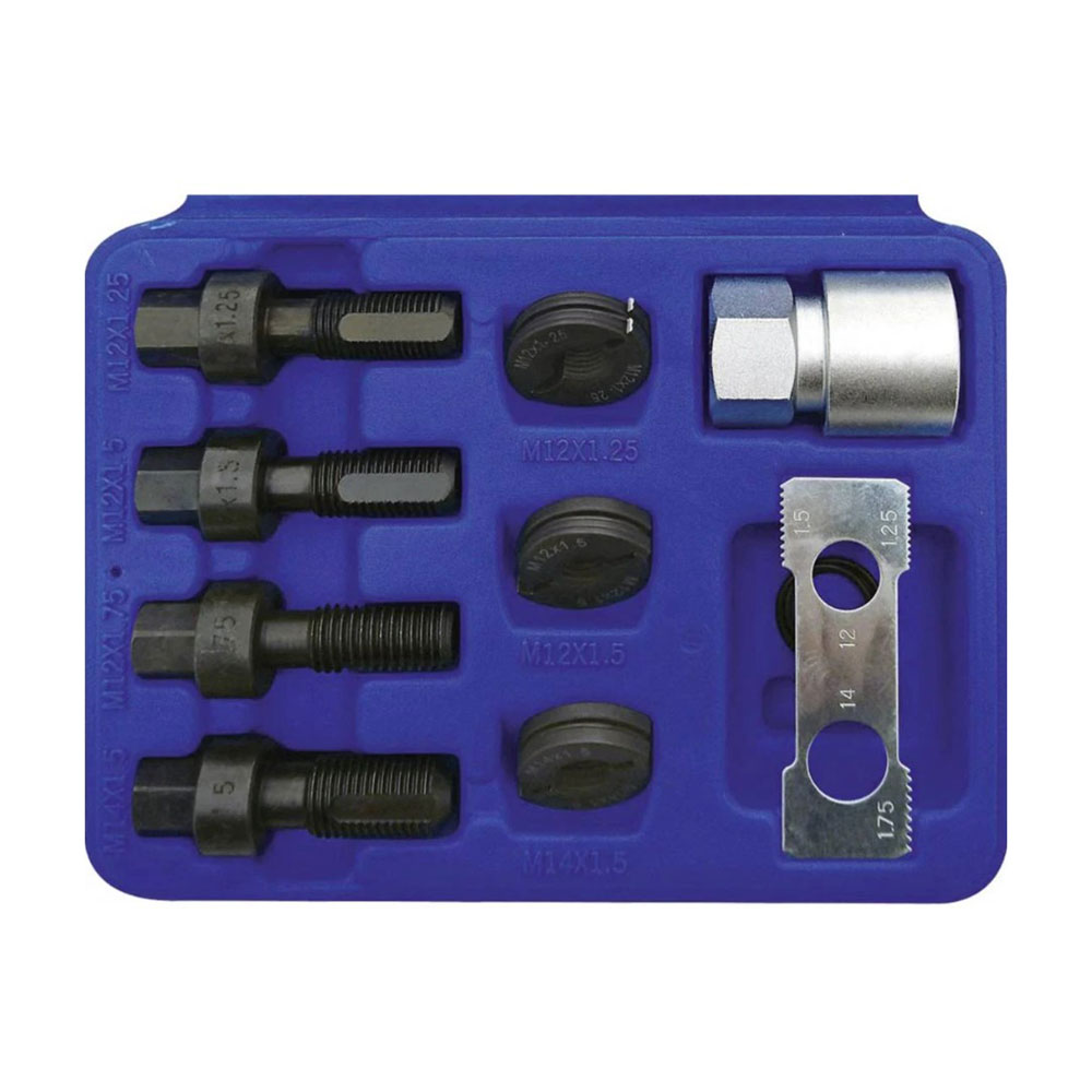 KUNZER set za popravak navoja i prirubnice kotača M12-M14 9 dj. 7GSB09-KUN