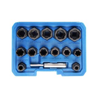 KUNZER set spiralnih nasadnih ključeva 3/8" 8-19 mm, 14 dj. 7SA141-KUN