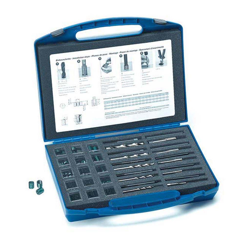 HELICOIL BOLLHOFF set za popravak navoja M6-M10 132 dj. 41865000001-HLI