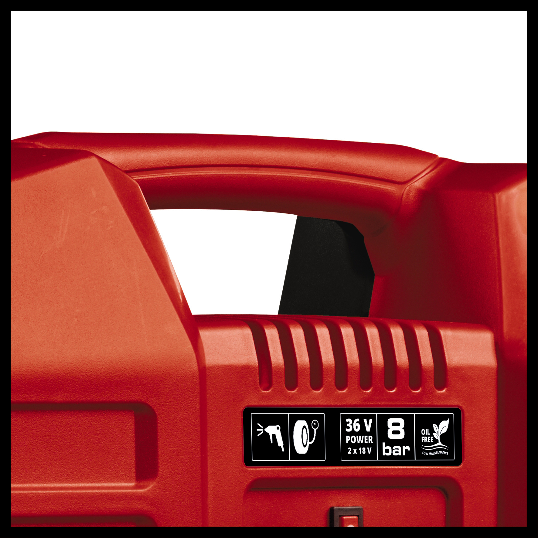 EINHELL aku kompresor TE-AC 36/8 Li OF Set PXC 18+18V bez baterije - Slika 2