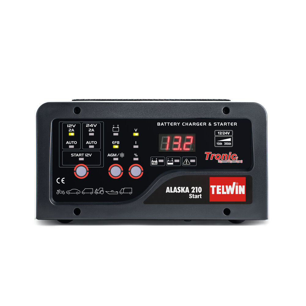 TELWIN punjač/starter ALASKA 210 START 12/24V 300/160 Ah - Slika 3