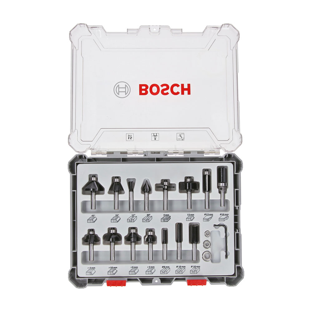 BOSCH set glodala 15-dijelni 8 mm