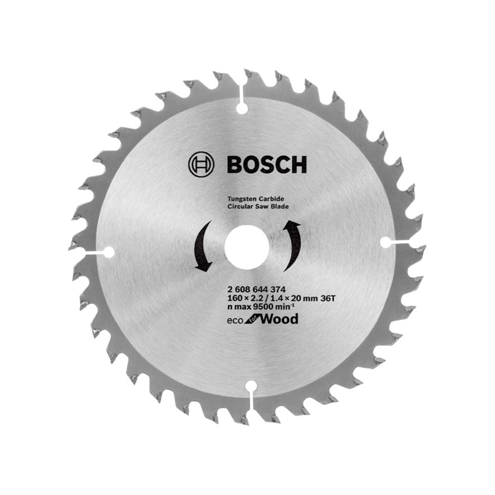 BOSCH list kružne pile 160x20/16x2,2 mm, 36Z, Eco for Wood