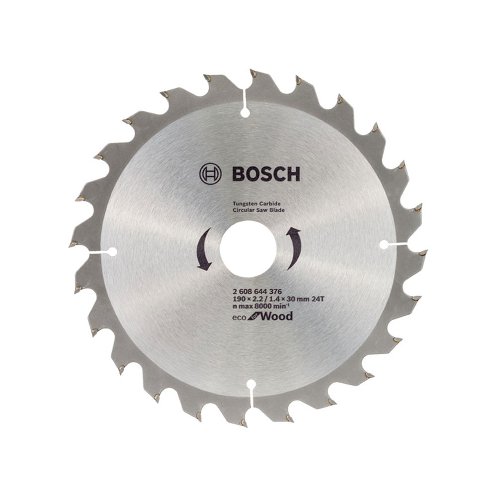 BOSCH list kružne pile 190x30/16x2,2 mm, 24Z, Eco for Wood