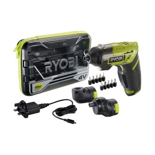 RYOBI aku odvijač ERGO-A2 4V 1,3Ah + 10 bitova torba
