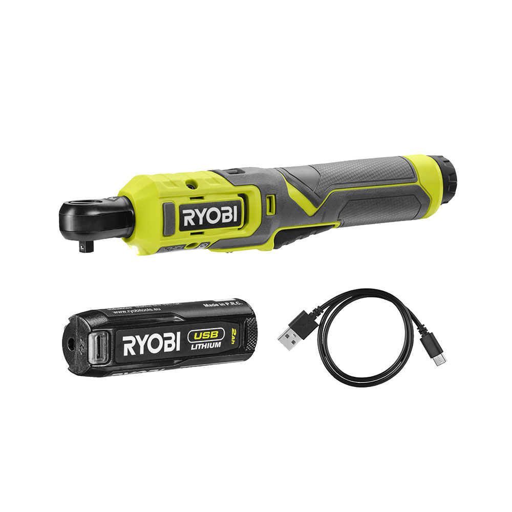 RYOBI aku račna 1/4" RR14W4-120G 4V 2,0Ah