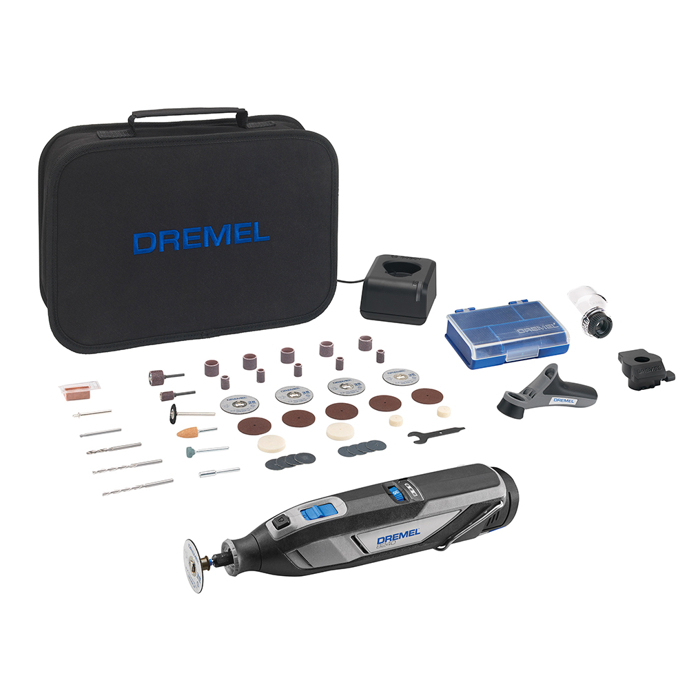 DREMEL aku višenamjenski alat 8240-3/45 12V 2,0Ah torba + GRATIS baterija 12V 3,0Ah