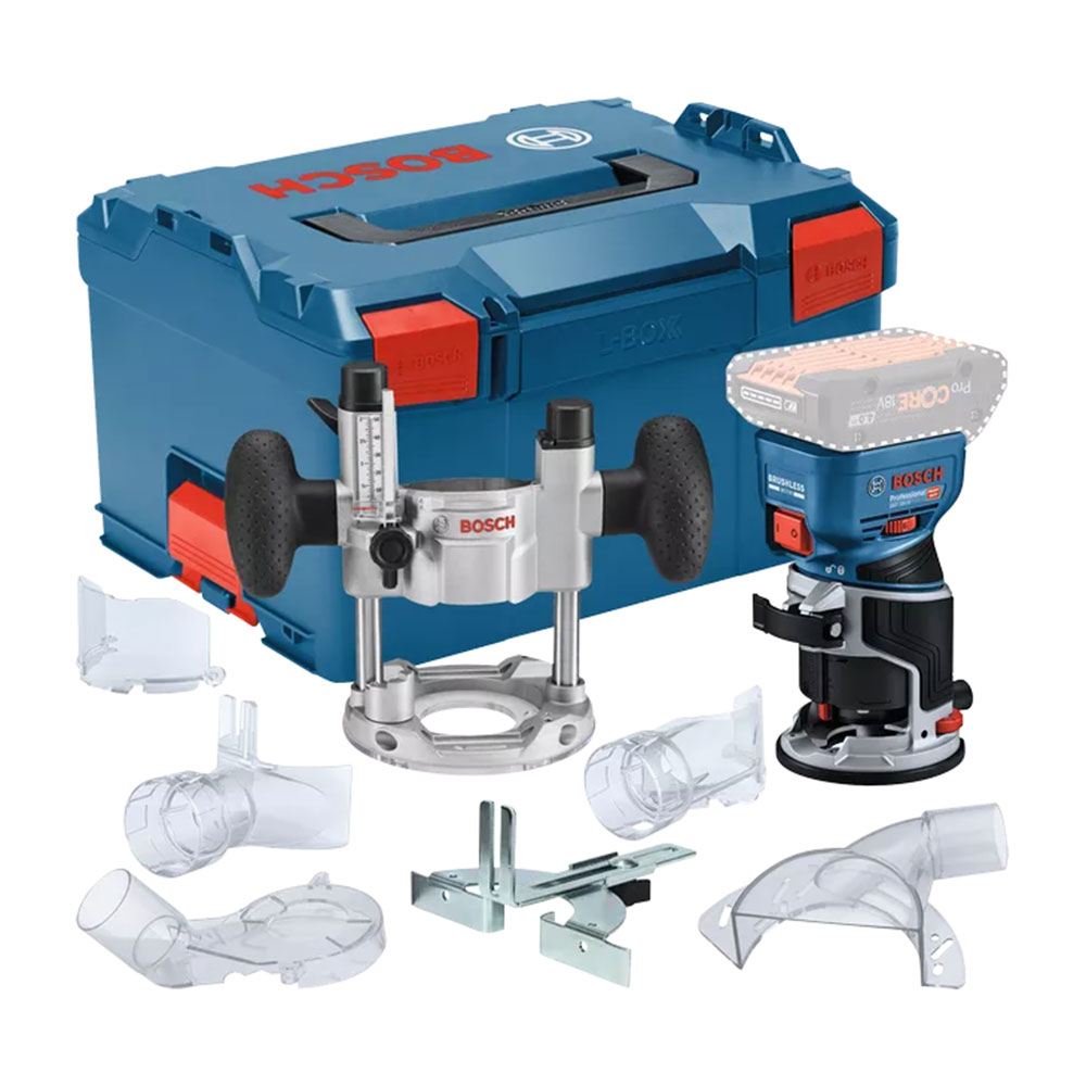 BOSCH aku glodalica za rubove GKF 18V-8 18V bez baterije kovčeg + pribor