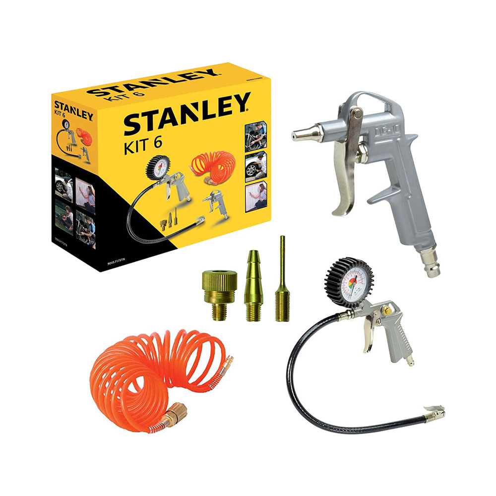 STANLEY set za kompresor, 6/1