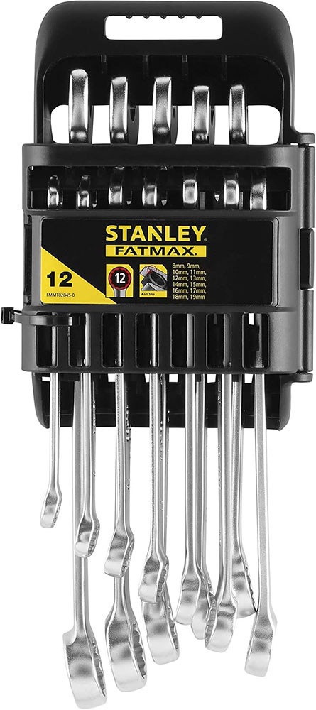 STANLEY set ključeva s račnom 8-19 mm 12-dijelni FMMT82845-0 Fatmax - Slika 2