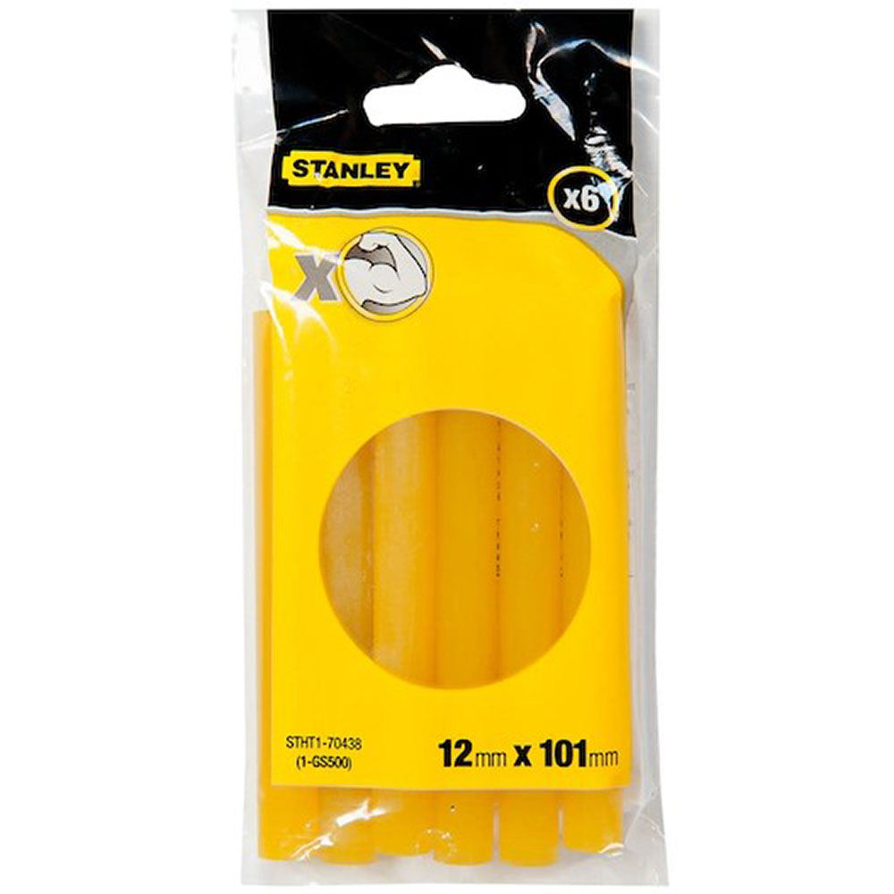 STANLEY ljepilo za vruće lijepljenje 12×101 mm, 6 kom STHT1-70438 - Slika 2