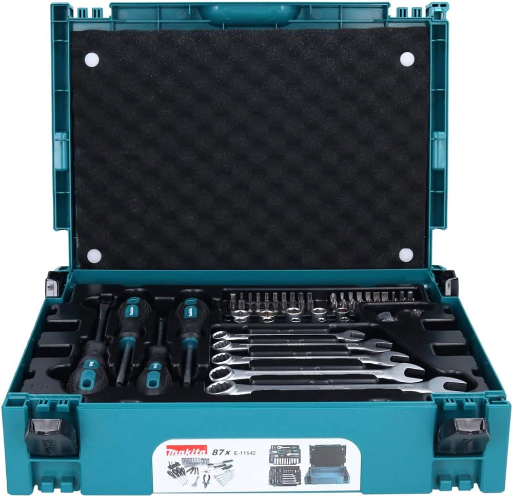 MAKITA set ručnog alata u kovčegu E-11542 87 dj. Makpac - Slika 3