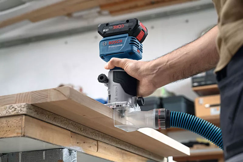 BOSCH aku glodalica za rubove GLF 18V-8 18V bez baterije kovčeg - Slika 5
