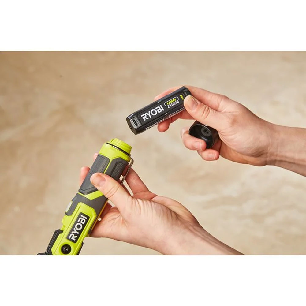 RYOBI ručna LED svjetiljka RLP4-120G 4V 2,0Ah - Slika 3