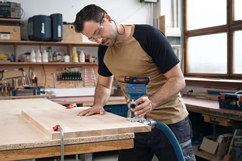 BOSCH aku glodalica za rubove GLF 18V-8 18V bez baterije kovčeg - Slika 4