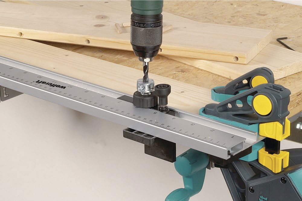 WOLFCRAFT vodilica / šablona za bušenje tipli W4650000 - Slika 2