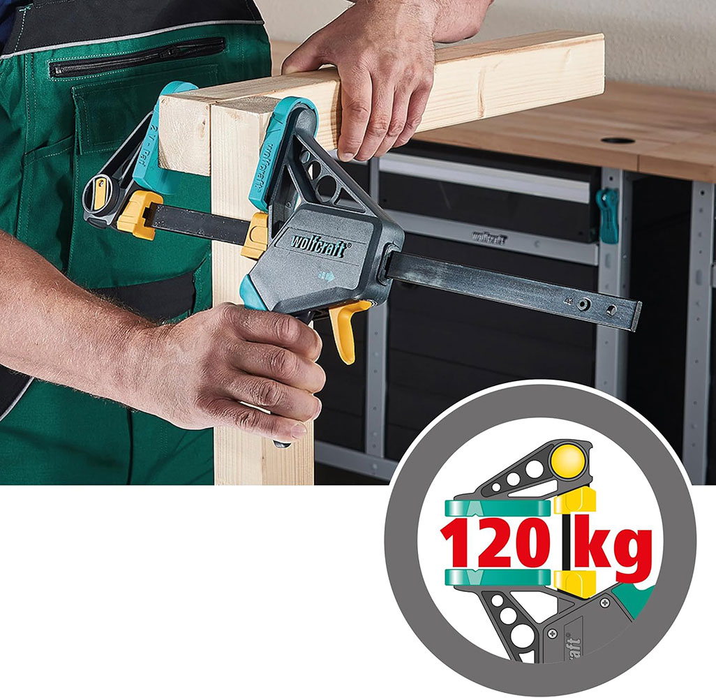 WOLFCRAFT stega stolarska Quick PRO 150 mm W3030000 - Slika 2