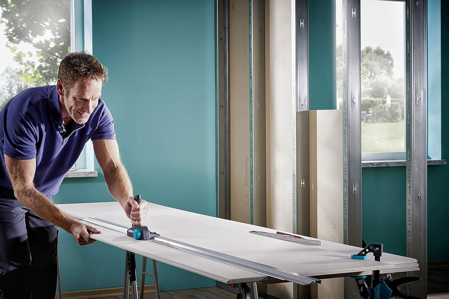 WOLFCRAFT vodilica za ručni rezač knauf ploča W4019000 - Slika 3