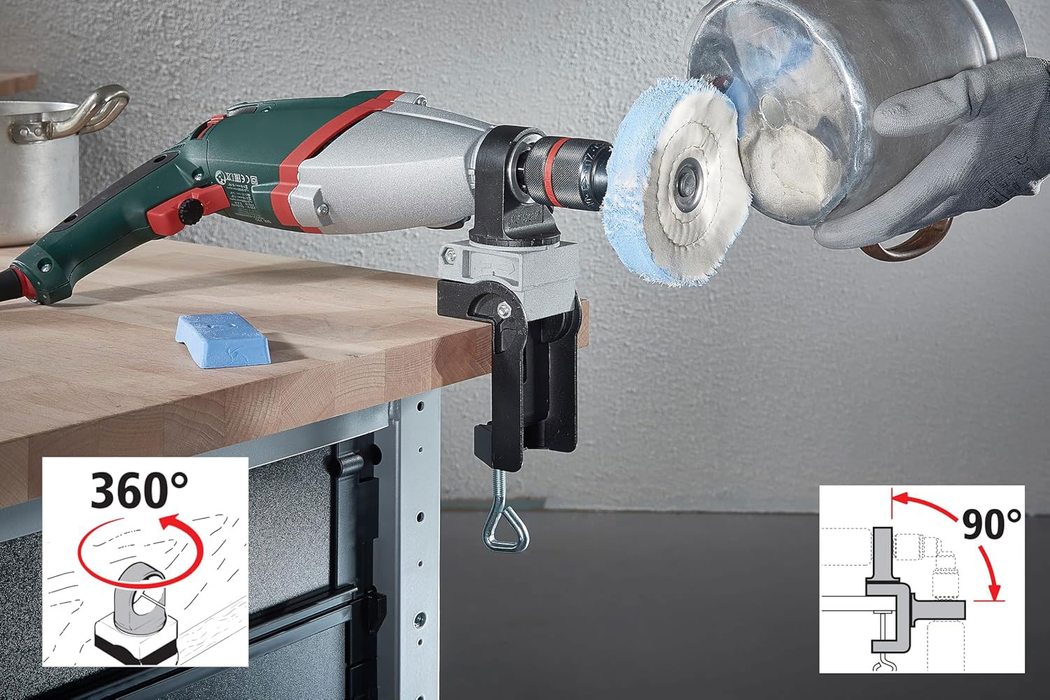 WOLFCRAFT držač za bušilicu W4800000 - Slika 4