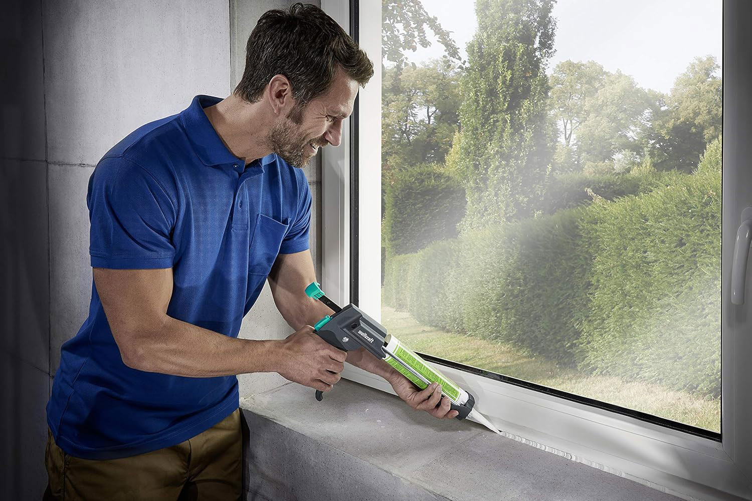 WOLFCRAFT pištolj za kartuše/ silikon MG 600 PRO 310 ml W4356000 - Slika 5