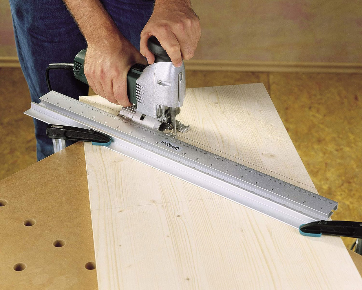 WOLFCRAFT vodilica / šablona za bušenje tipli W4650000 - Slika 3