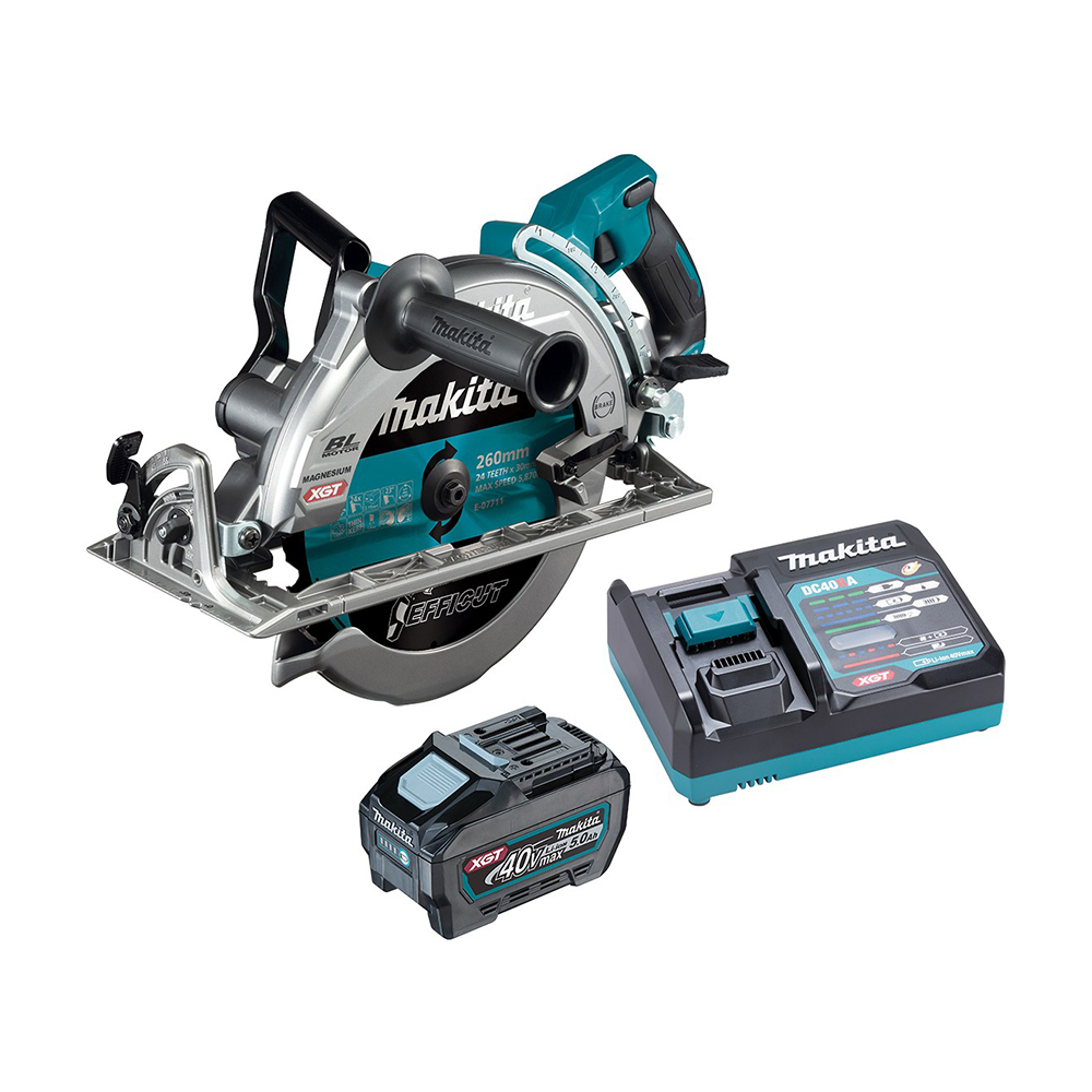 MAKITA aku ručna kružna pila RS002GT101 XGT 40V 5,0Ah