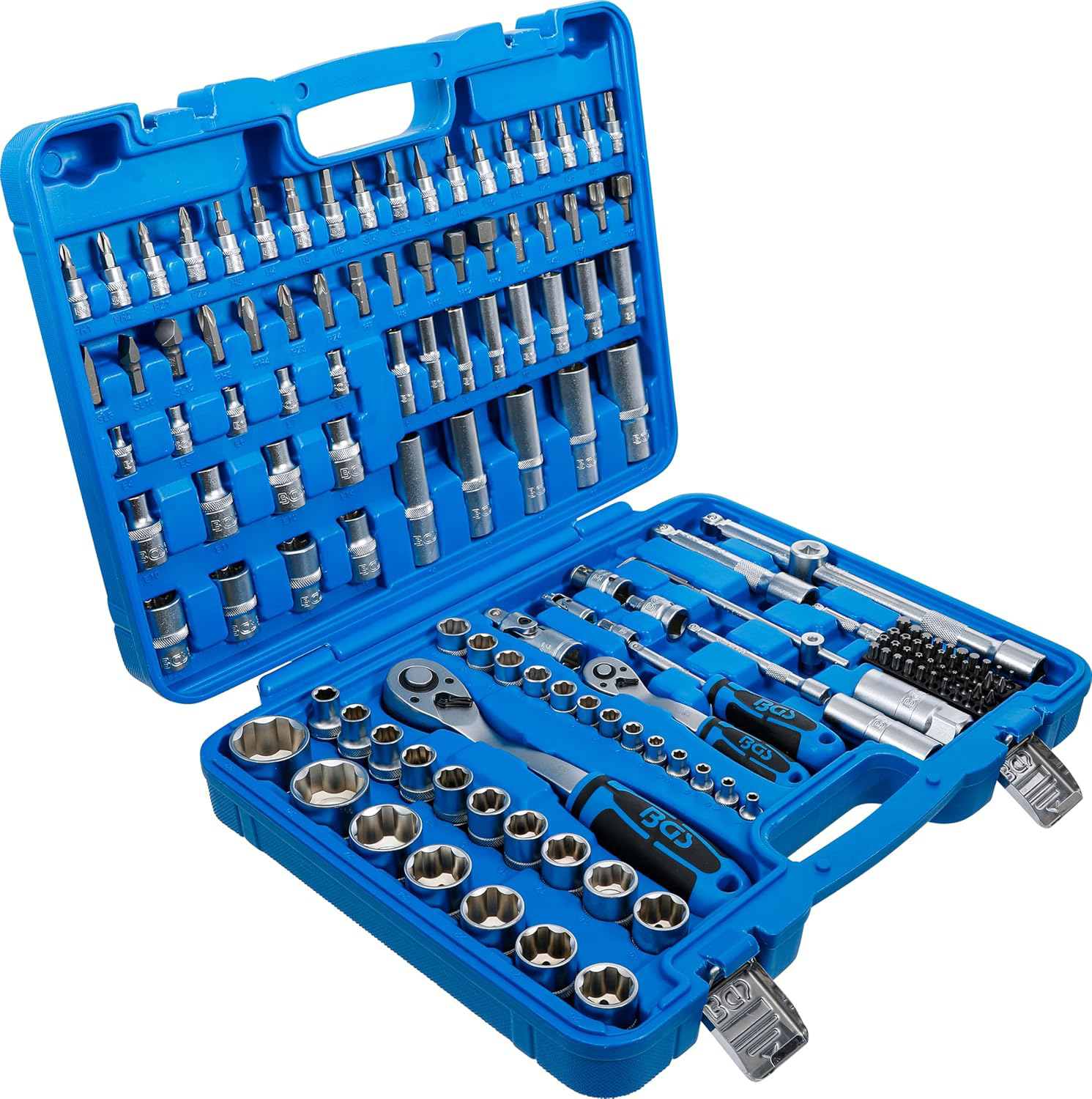 BGS set nasadnih Super Lock ključeva i bitova 1/4"+ 1/2"+ 1/2" 150 dj. 74518 - Slika 2