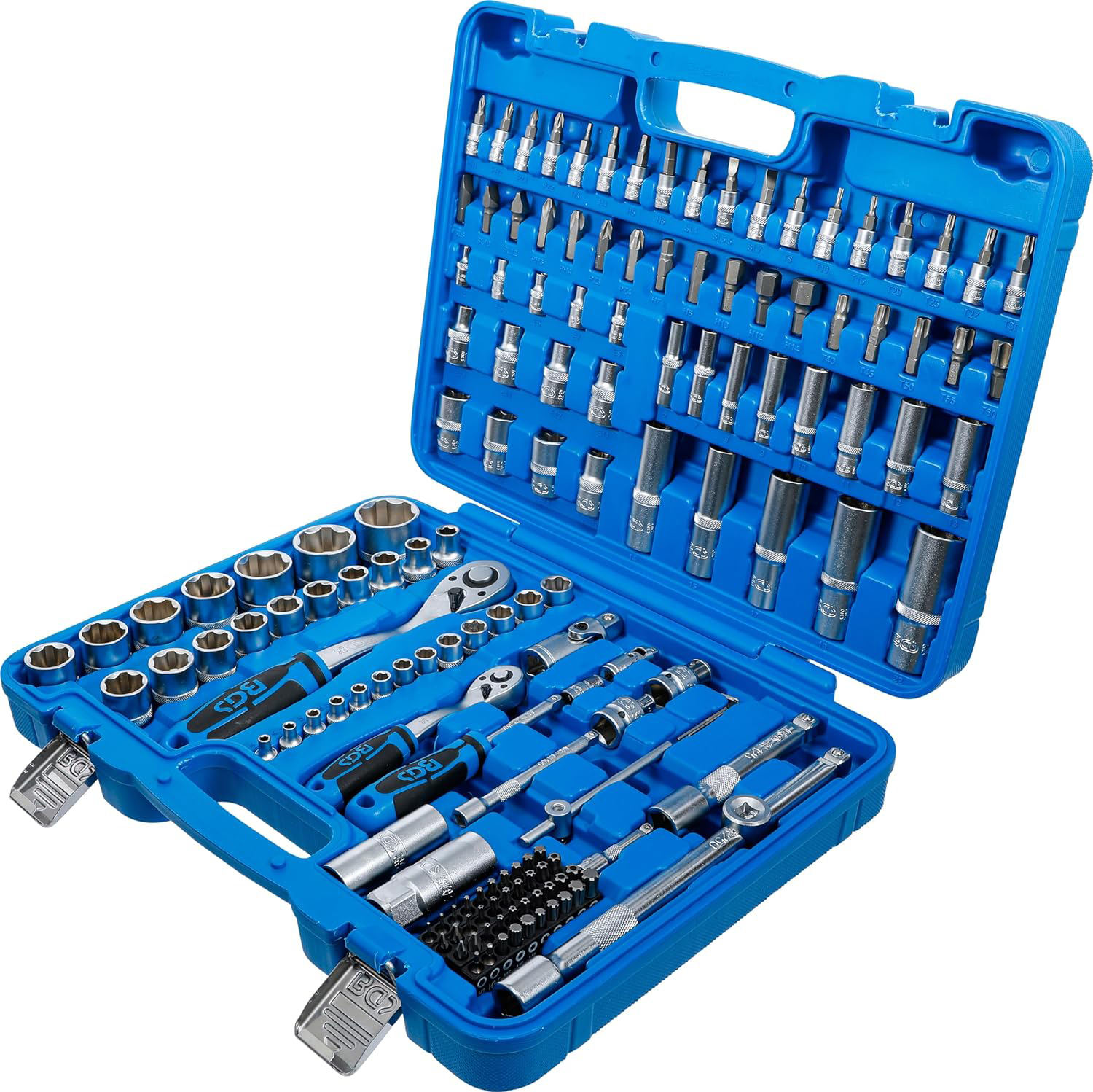 BGS set nasadnih Super Lock ključeva i bitova 1/4"+ 1/2"+ 1/2" 150 dj. 74518 - Slika 3