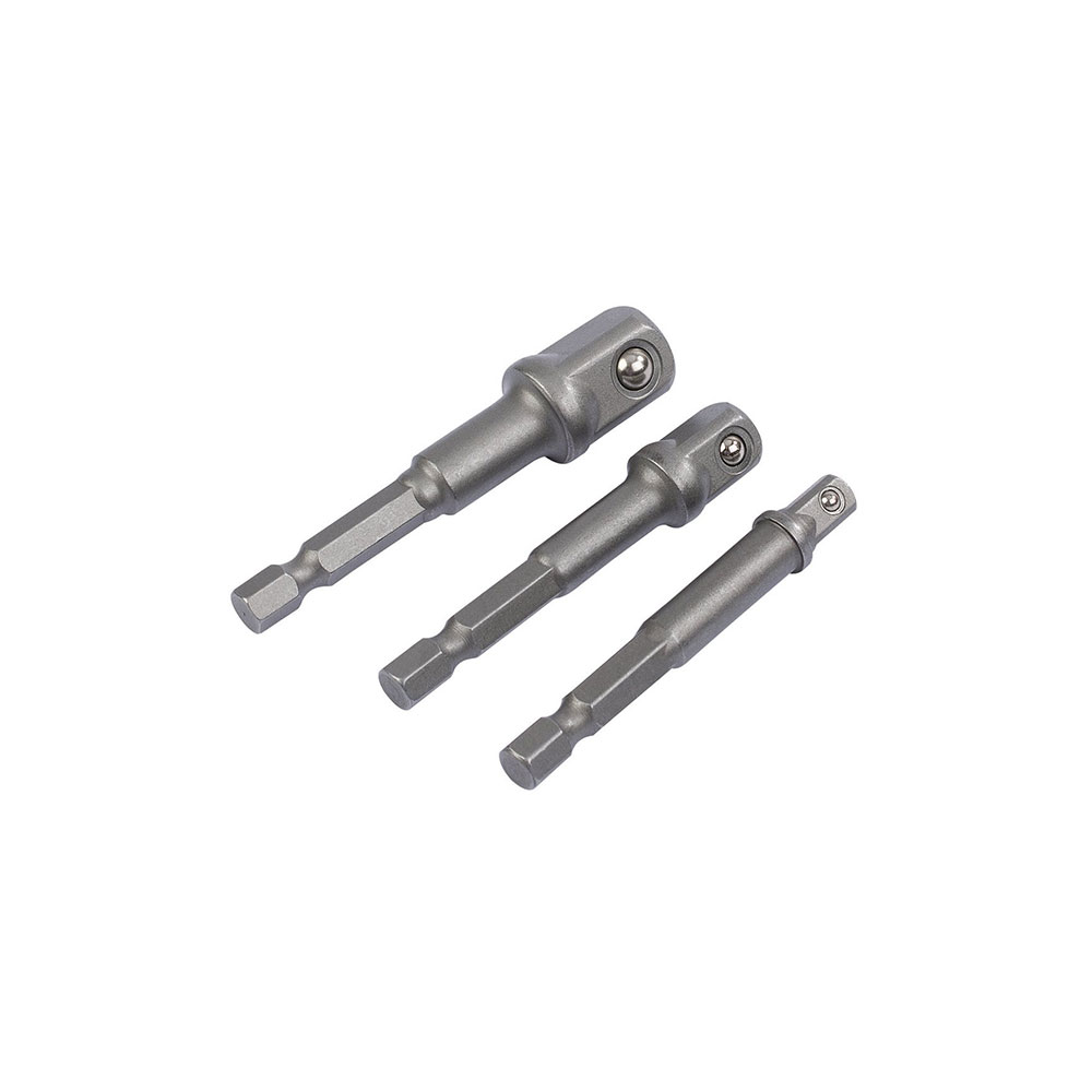 DRAPER set adaptera 1/4", 3/8", 1/2", 6-kutni 3 dj. 00005-DRP