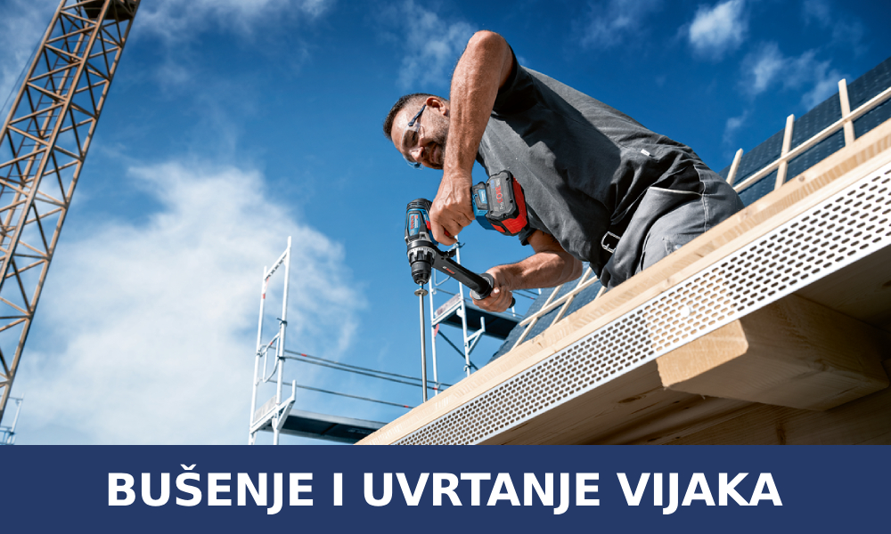 bušenje i uvrtanje vijaka